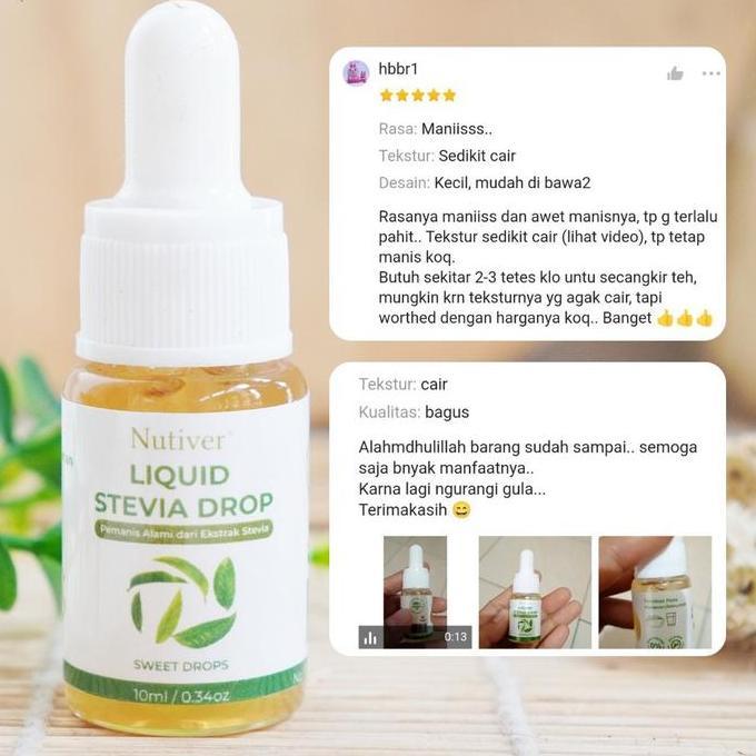 Spezia- Nutiver Stevia | Pemanis Stevia Cair | Gula Stevia