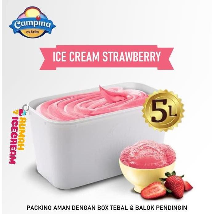 Abbrustolito- Ice Cream Campina 5 Liter