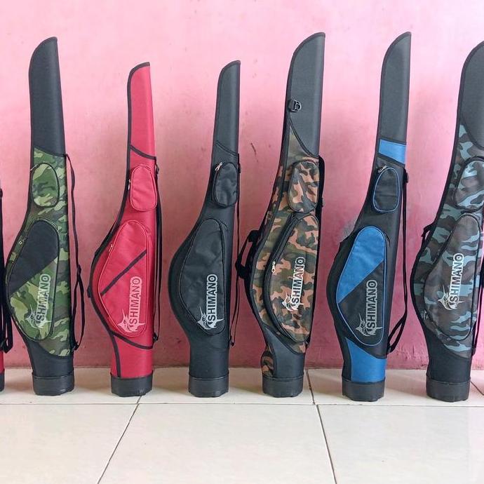 tas pancing hard case kaku kantong 2 60cm _200cm di lafisi fiber (mangkuk) bisa cod Joran