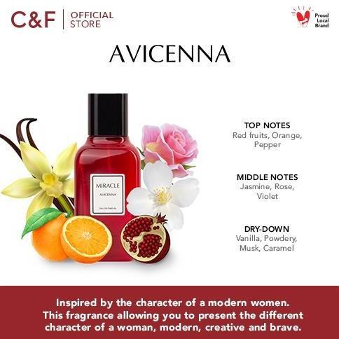 Readygansist- Avicenna Miracle Women Edp 50Ml / 100 Ml - Parfum / Perfume Nita