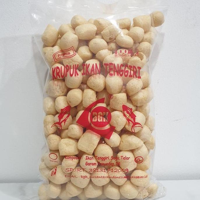 Asciutto- Krupuk  Ikan Tenggiri / Krupuk Getas Bangka 1/4Kg 250Gram