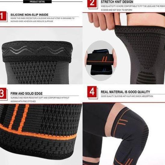 [Fiery Sport] Knee Support Guard Aolikes Knee Brace Fitness Running Deker Lutut Knee Pad Kneepad Aol
