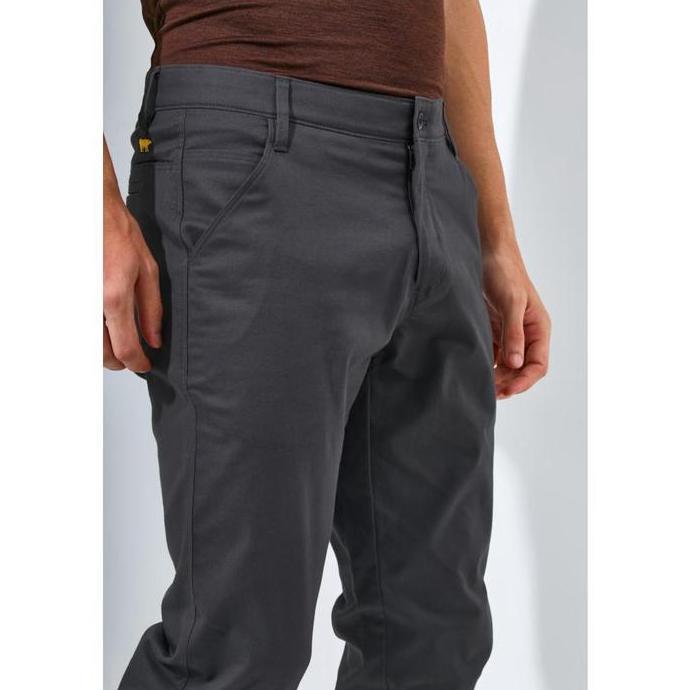 Jack Nicklaus Cougar Celana Panjang Pria Slim Fit Charcoal