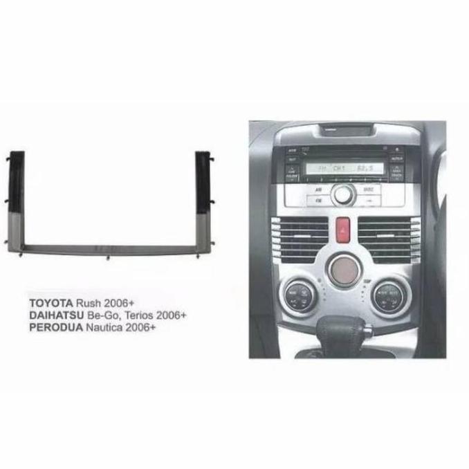Promo Frame Head Unit / Frame Tape/Panel Tape Mobil Rush/Terios Lama Cod