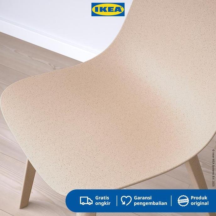 IKEA ODGER Kursi Serbaguna Dengan Sandaran Putih / Krem Furniture