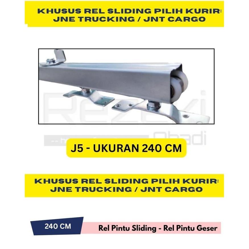 REL PINTU SLIDING / REL GESER / J3 ORIGINAL DAN TERPERCAYA