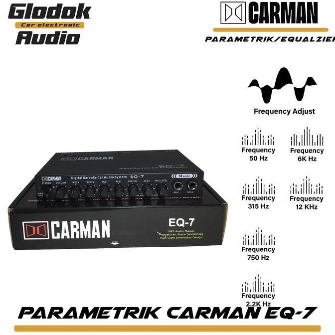 Promo Parametrik Equalizer Carman Eq 7 Cod
