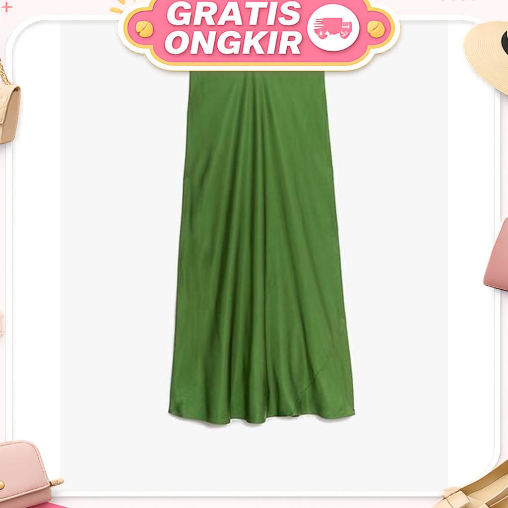 M&S - Rok Wanita - Satin Slip Skirt