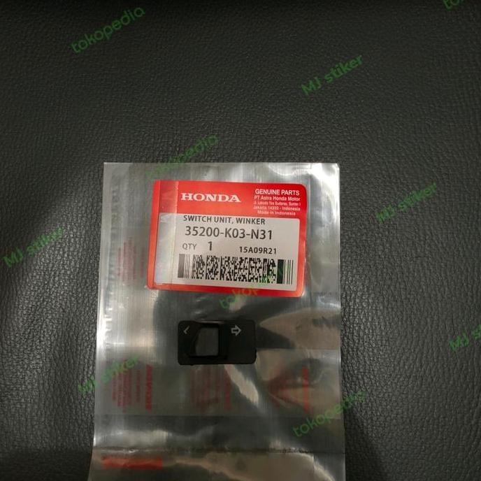 Tombol Saklar Sein Beat LED Vario 150/Scoopy Esp Revo Fi. 35200-K03-N31