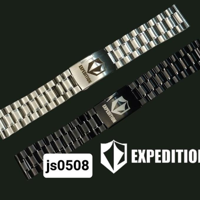 Tali Rantai Jam Tangan Expedition Stainless Stell Anti Karat