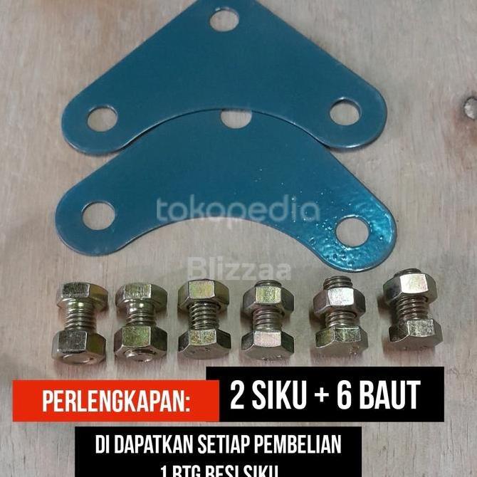 Besi Siku Lubang 1.6mm 2mm Siku Lubang 40x40x2mm 40x60x2mm Union Siku 4x6 4x4 Siku Lubang 3MTR 4MTR 