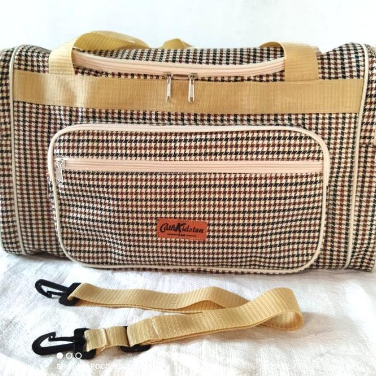 Tas Besar Tempat Baju Mudik Travelbag Selempang Jinjing Pria Wanita
