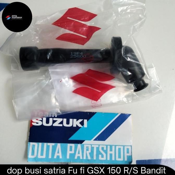 dop busi cangklong busi motor satria Fu fi injeksi GSX 150 GSX R GSX S Bandit original Suzuki Genuin