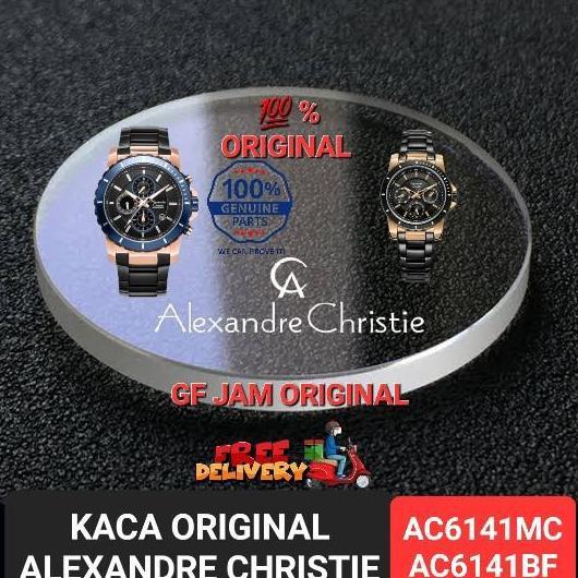 KACA JAM TANGAN ALEXANDRE CHRISTIE AC6141 AC 6141MC AC6141BF  AC6193 ORIGINAL WATCH GLASS MURAH