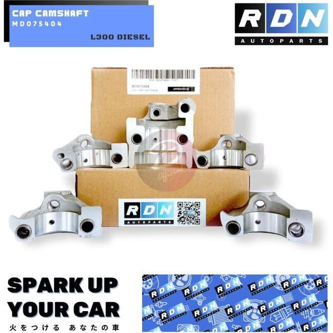 Cap Kap Noken As Camshaft Holder Mitsubishi L300 Diesel 2.5 L038 L039 Tahun 1990-2022 Kuda Diesel So