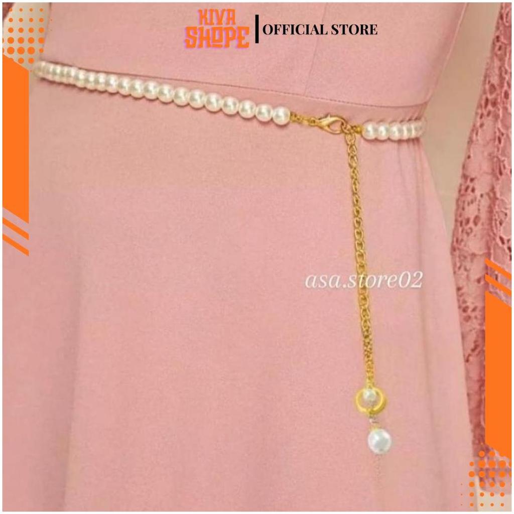 IKAT PINGGANG WANITA MUTIARA NARA/BELT MUTIARA IKAT PINGGANG UNTUK DRESS ASA  Promo