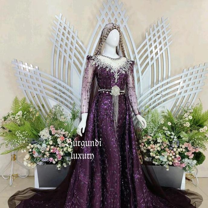 DRESS WEDDING DUYUNG PENGANTIN /BAJU PENGANTIN MUSLIMAH