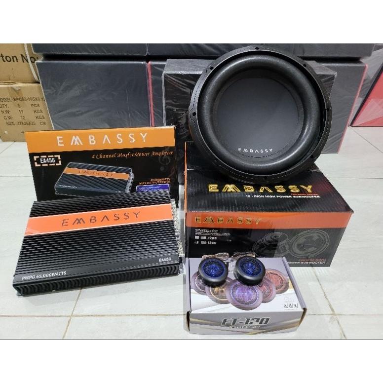 Paket Audio Mobil Embassy 1289