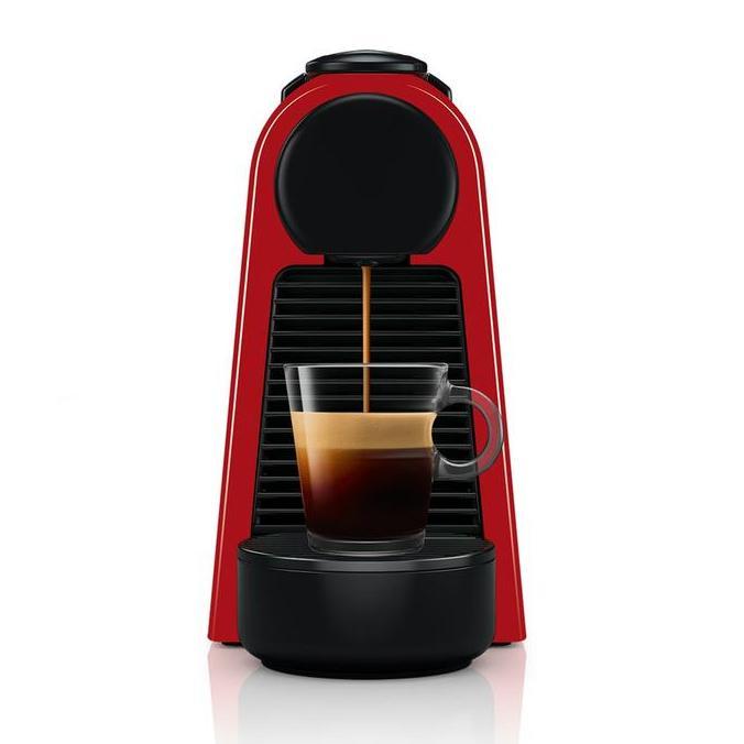 Kuche- Nespresso Essenza Mini Coffee Machine, Red (Mesin Kopi)