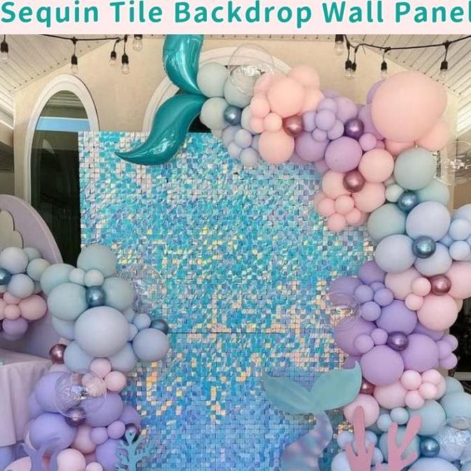 Vixplorn Wall Panel Mozaik Tile Kaca 3D Dekoratif 30x30cm Untuk Dekorasi Dinding Interior Rumah Dan 