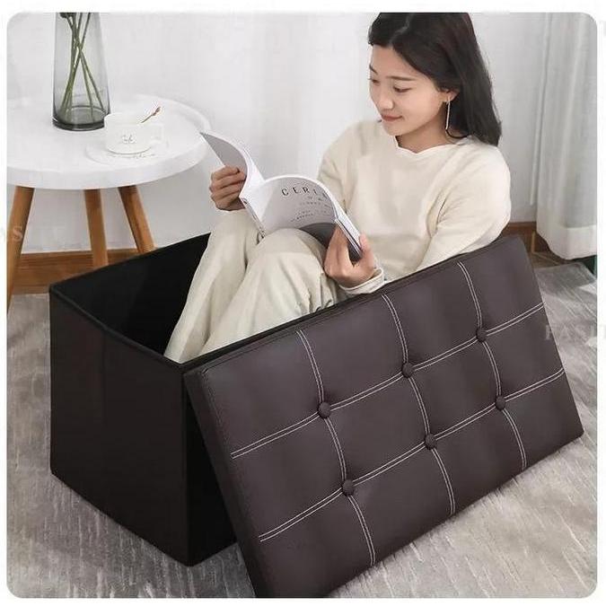 Lansungkirim- Sofa Laci Penyimpanan Sofa Box Storage / Box Penyimpanan Mainan / Sofa Box Minimalis P