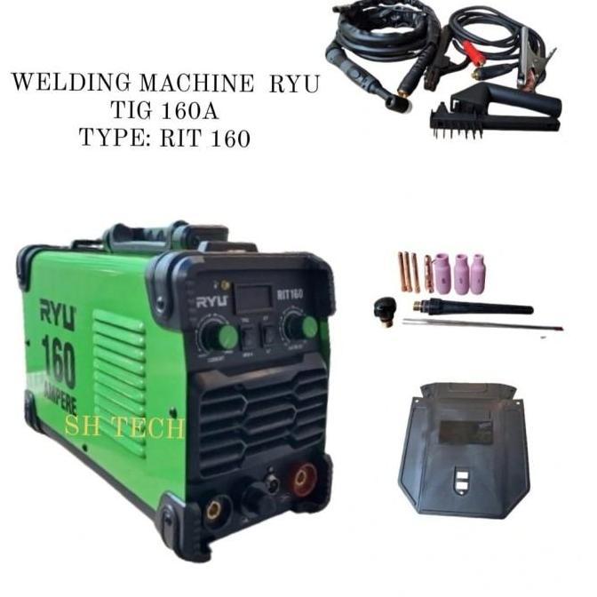 Sale Mesin Las Argon Tig 160 A Ryu Rit160 Rit 160 Las Stainless