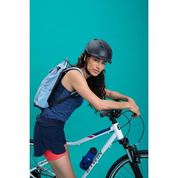 Decathlon Btwin 100 Helm Bersepeda Kota Hitam - 8524063 Original Dan Terpercaya