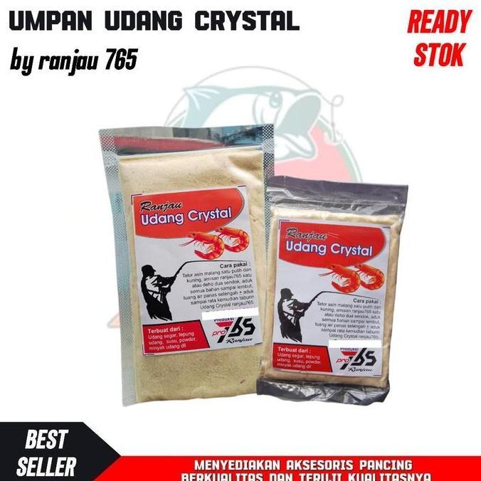 UMPAN PANCING RANJAU UDANG KRISTAL - UMPAN IKAN MAS FD99