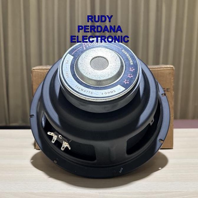 SPEAKER SUBWOOFER WOOFER 10" 10INCH 10 INCH 150W 150 WATT 4OHM 4 OHM PRESTIGE PG-1054 MOS27