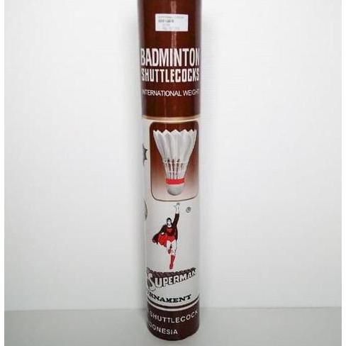 Weminton- Shuttlecock / Kok / Cock Bton Mido Superman Coklat Tegal