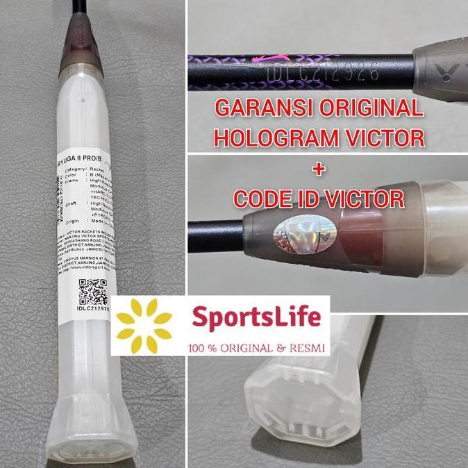 Weminton- Raket Bton Victor Thruster Ryuga Ii Pro / Ryuga 2 Pro