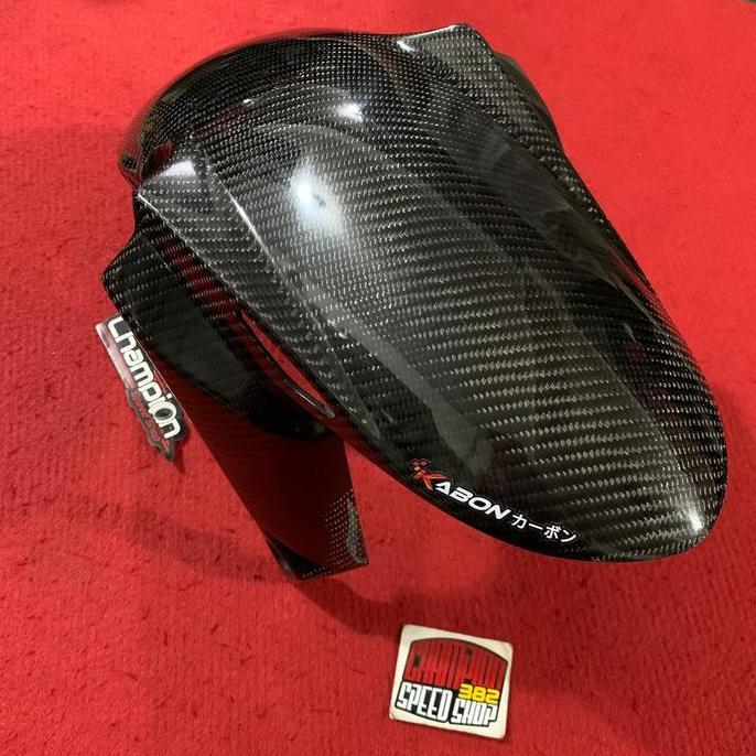 Front Fender Spakbor Depan Carbon Kevlar Kabon All New Cbr150R K45R Restock!