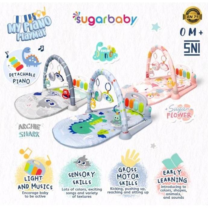 Sugarbaby My Piano Playmate / Playmate Bayi / Mainan Bayi