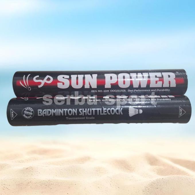 Weminton- Shuttlecock Cock Bton Bulutangkis Sun Power Sunpower
