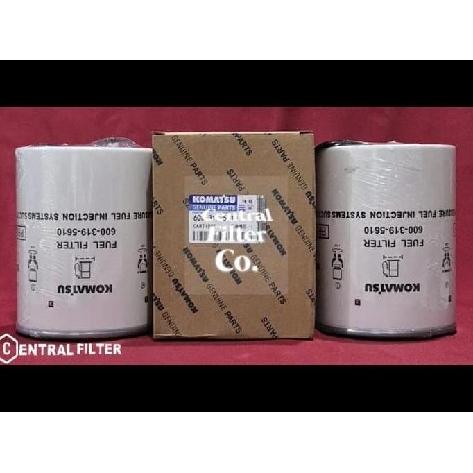 BEBAS ONGKIR - 6003195610 / 600 319 5610 / 600-319-5610 Fuel Filter Komatsu