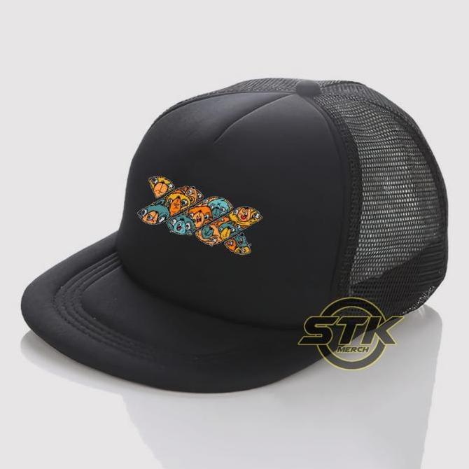 Punyakamu- Topi Art Crtn - Wdzg / Topi Snapback Trucker / Snapback Hat Trucker / Topi Jaring Distro 