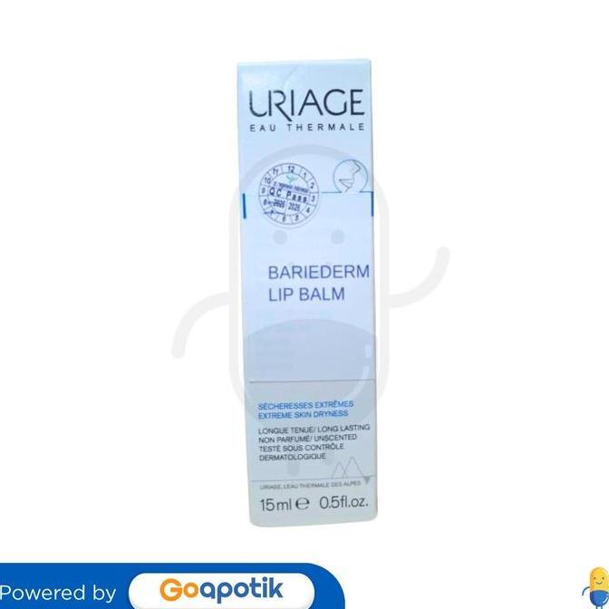 URIAGE BARIEDERM LIP BALM 15 ML TUBE