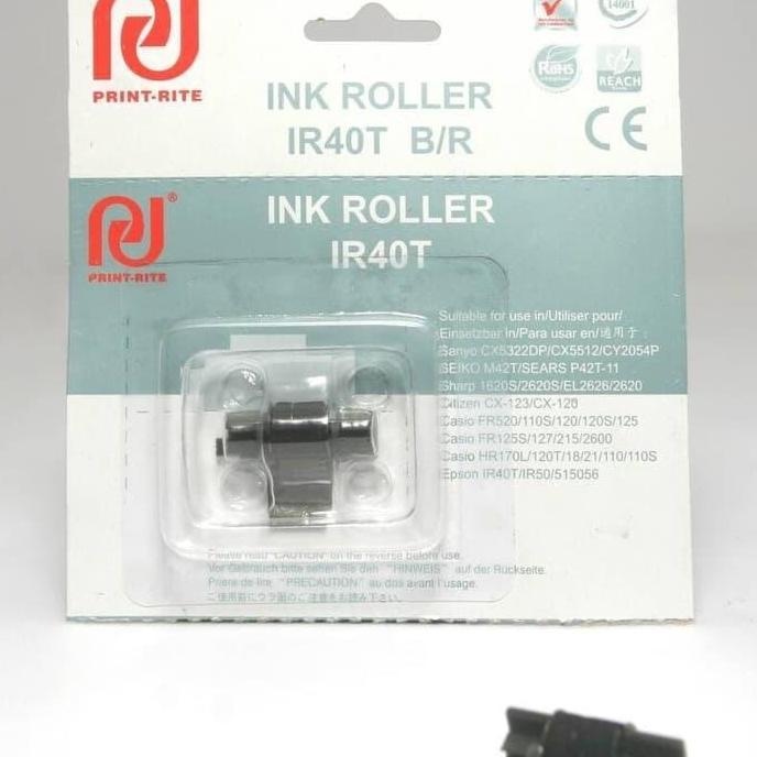 Werkzeug- Tinta Ir-40T / Ink Roll Ir40T Untuk Casio Hr 100Tm / Hr 100Rc / Hr100