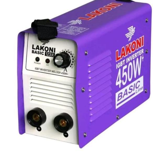 LAKONI Basic 123ix 450W Mesin Las 450A Travo Las 450W