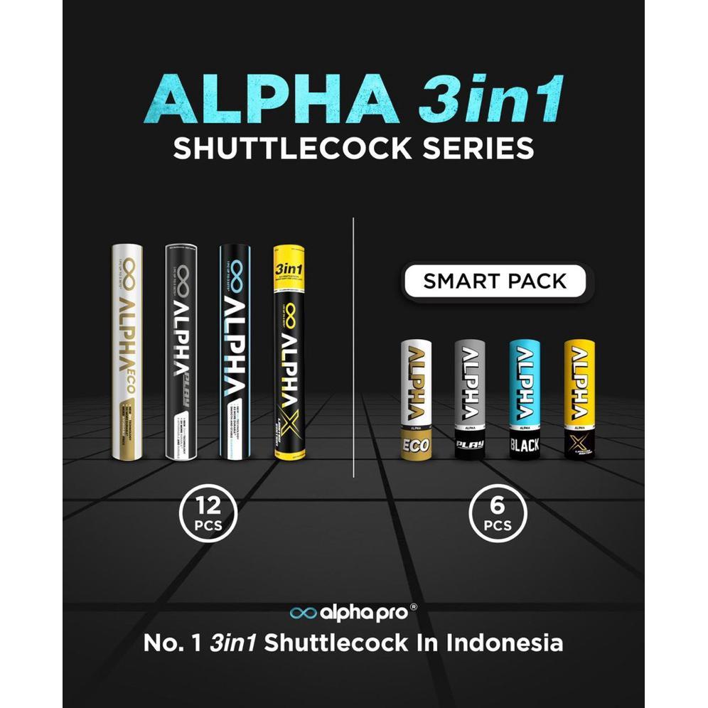 Shuttlecock Alpha 3 in 1 Original