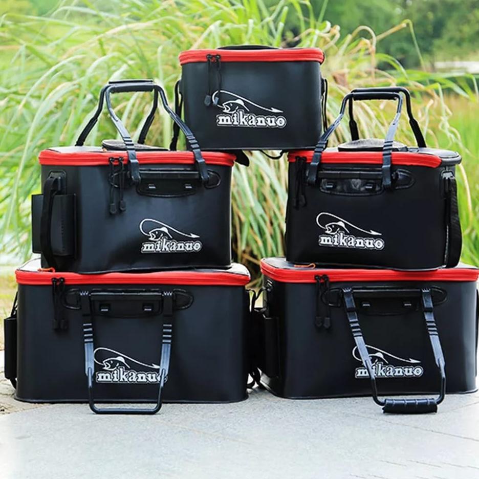 Ember Lipat Mancing Box Umpan Pancing Hidup Tempat Wadah Umpan Ikan Udang Hidup Portable