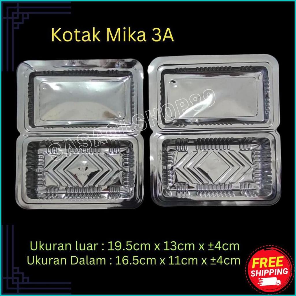 Mika Plastik Kue 3A Tebal  /Mika Tempat Bolu/Mika Kue Harga Bersahabat