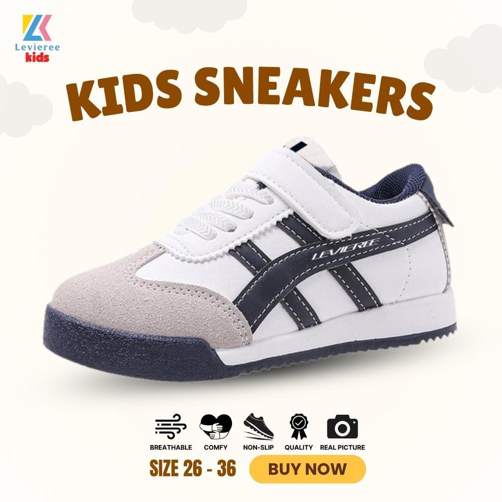 Grade Ori Lvrkids Mark  Size 26-36 Sepatu Sneakers Anak Fashion Kekinian Sepatu Sport Anak Lv0537