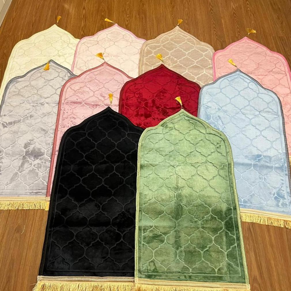 NEW ARRIVAL SAJADAH TEBAL KUBAH POLOS ANTI SLIP MEDIUM TURKI HALUS LEMBUT KEKINIAN