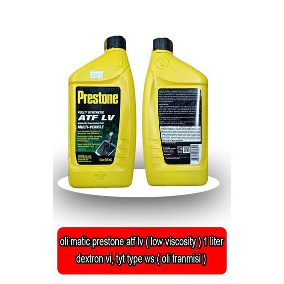 PELUMAS OTOMATIS TRANSMISI PRESTONE (ATF & CVT)  PRESTONE ATF LV