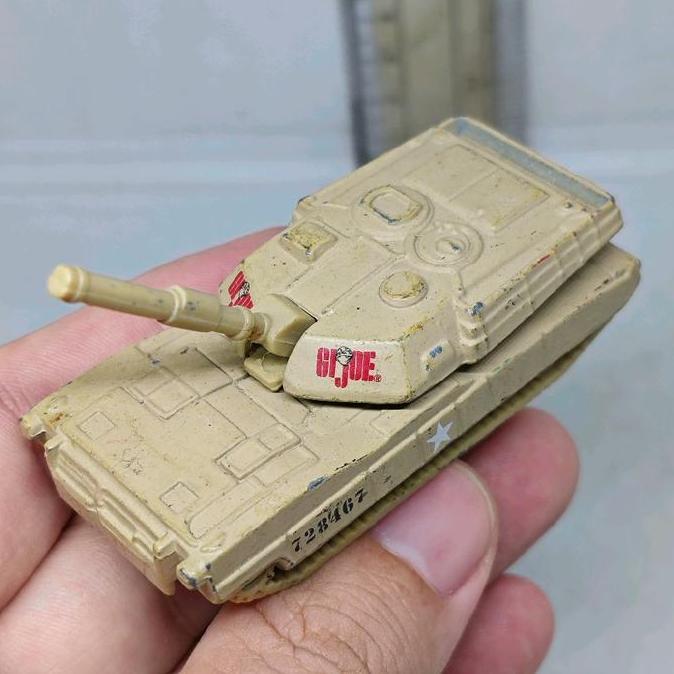CAR DIECAST M1 ABRAMS BATTLE TANK G.I.JOE ORIGINAL MAISTO FG75
