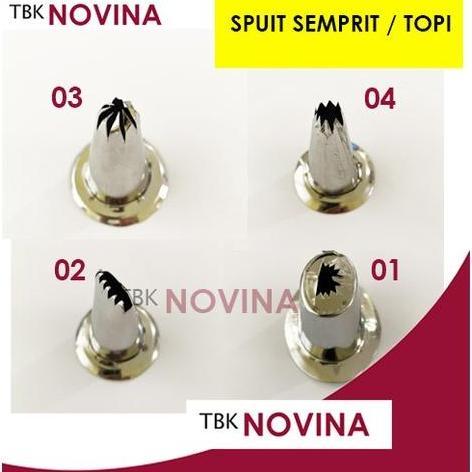 Semprit Topi / Spuit Topi / Cetakan Kue Semprit stainless