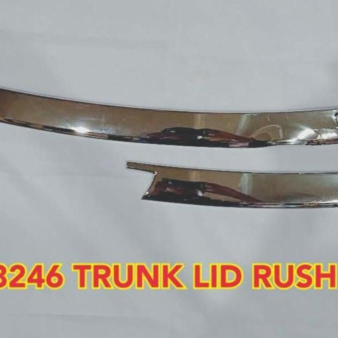 Lis List Trunklid Trunk Lid Belakang Mobil Rush Terios 2018 Crome Crom Promo