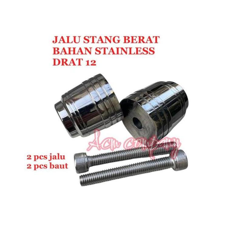 Jalu Stang Bandul Ninja R Ninja Rr Ninja 250 Ninja 250 Karbu Drat 12 Stenlis Bandul Stang Stenlis Ka