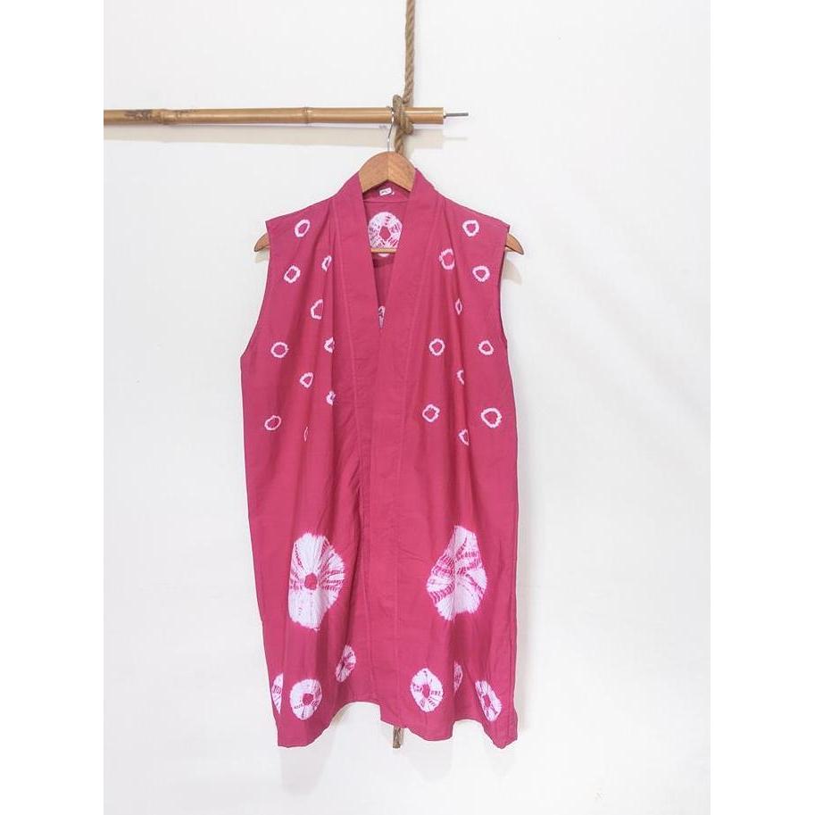 TERKINI Cardigan Outer Tie Dye Shibori Jumputan Handmade Kardigan Batik Tie Dye Shibori Jumputan Wan